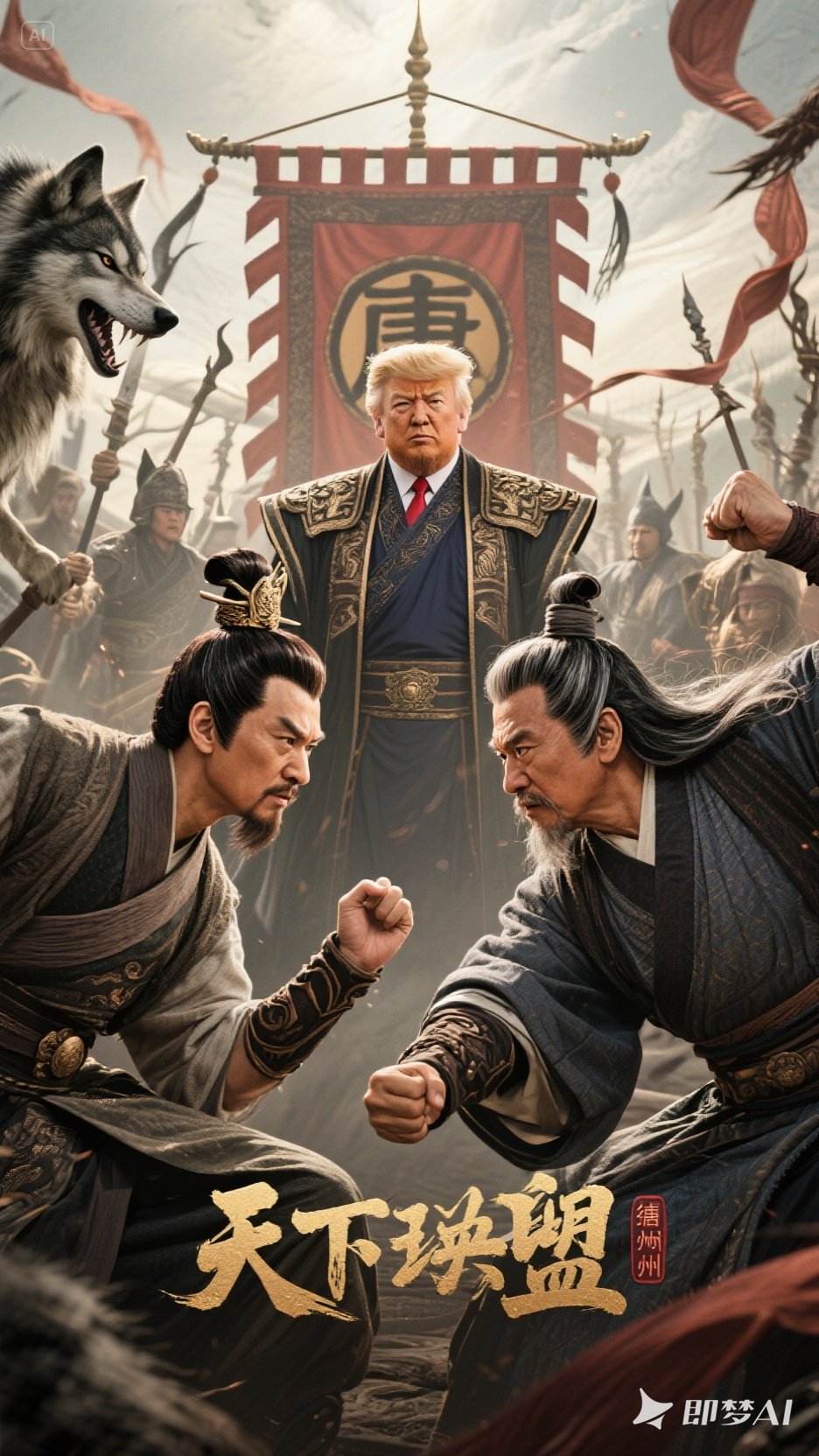 群雄争霸一触即发，胜负未分高悬