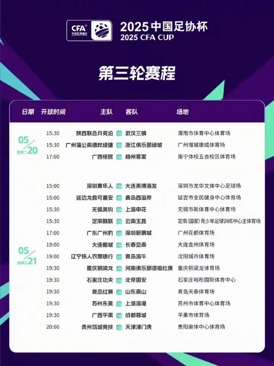 中国足协发布2022赛季中超联赛赛程，首轮将于3月4日开打