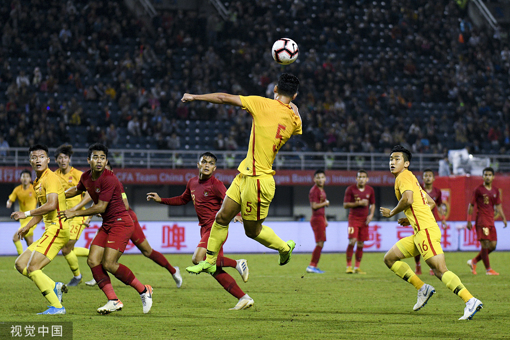 国奥击败哈萨克斯坦队，晋级下一轮预选赛